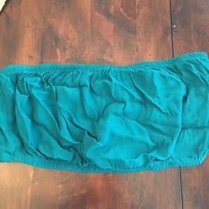 Forever 21 teal bandeau